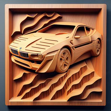 3D модель BMW M1 (STL)